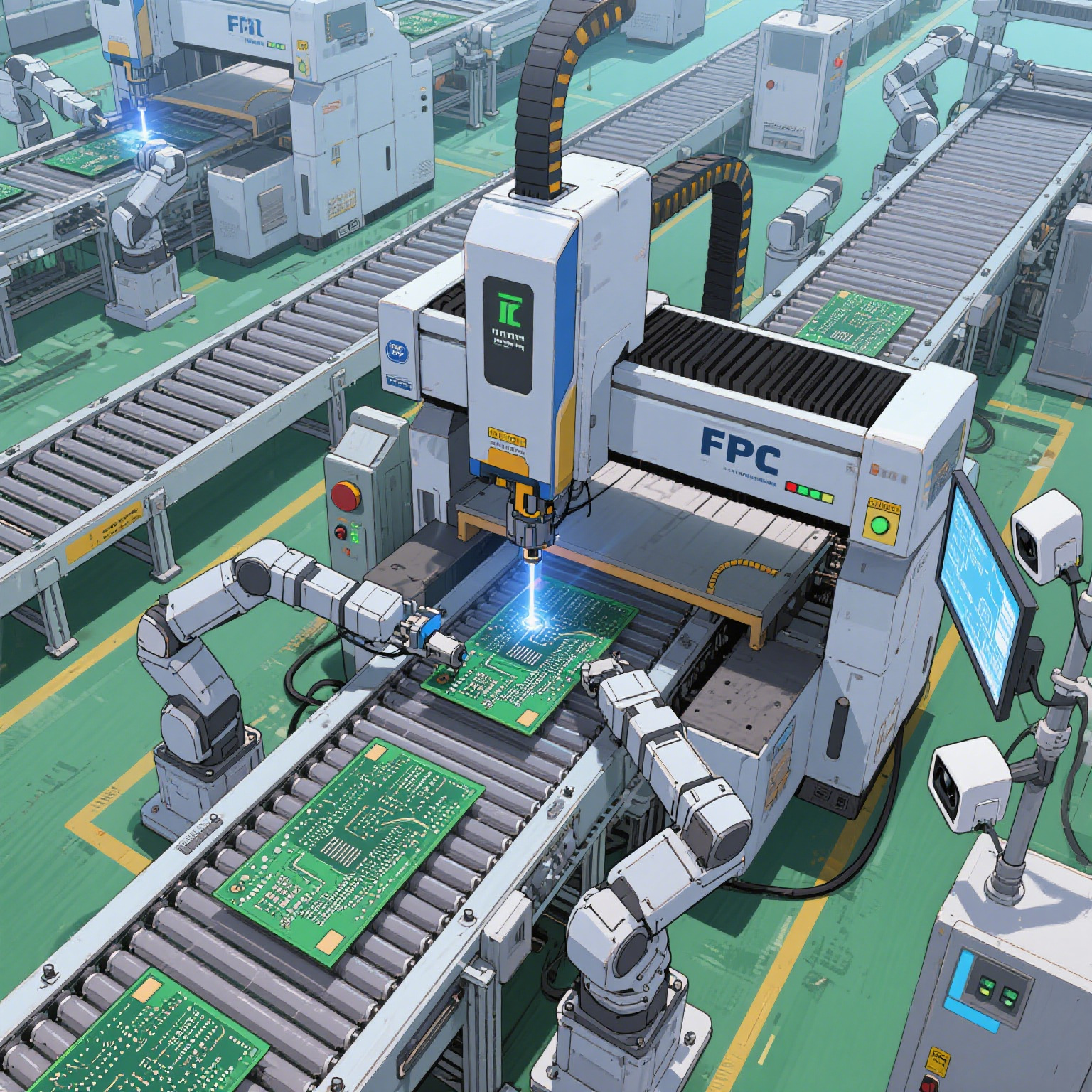 解密 FPC 微孔加工：激光鉆孔設備如何破解三大行業(yè)痛點