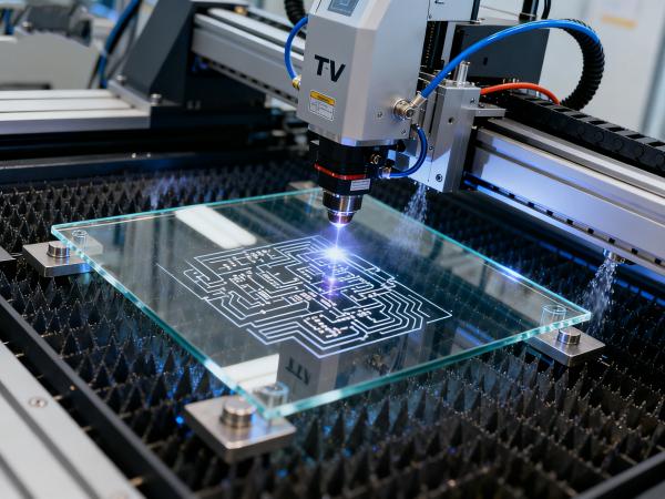 TGV 玻璃紅外皮秒激光切割 (6)